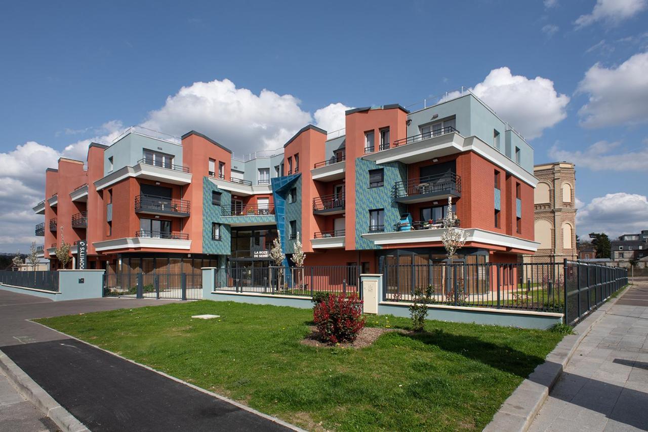 Aparthotel Domitys La Roze De Seine Saint-Aubin-lès-Elbeuf Exteriér fotografie